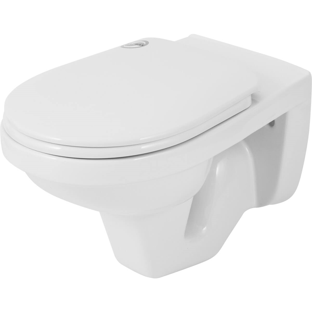 Подвесной унитаз Rosa Рио (инсталляция DI, сиденье микролифт, белая кнопка) т тт000017271