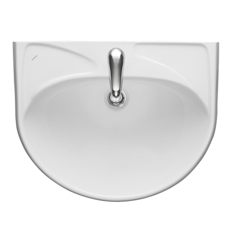 Умывальник Santeri Вест 58 белый (с переливом, без пьедестала) т 00000004555