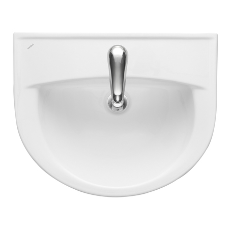 Умывальник Santeri Виктория 56 белый (с переливом, без пьедестала) т 00000004853