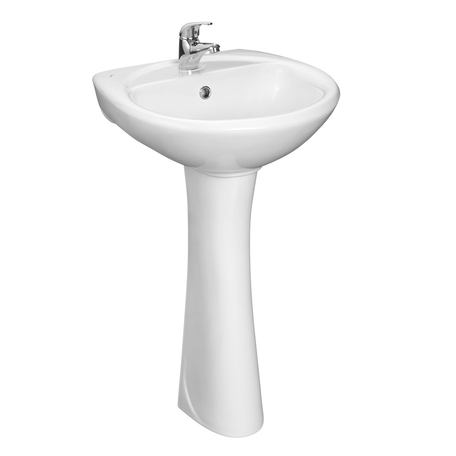 Умывальник Santeri Соната 54 белый (с переливом, без пьедестала) т тт000014441