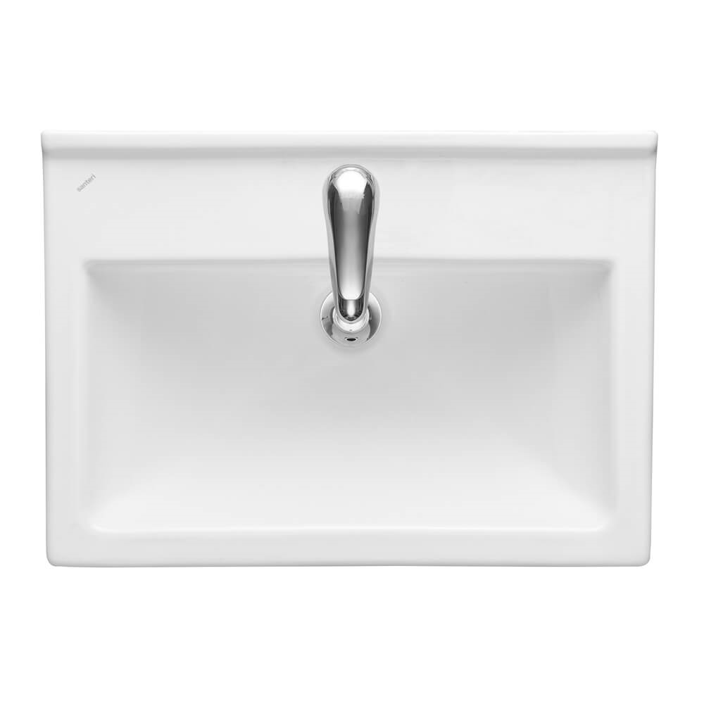 Умывальник Santeri Визит 55 белый (с переливом, без пьедестала) т тт000016868