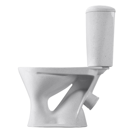 Унитаз-компакт Santeri Версия крап на белом (арматура и сиденье, косой выпуск) т cт000001445