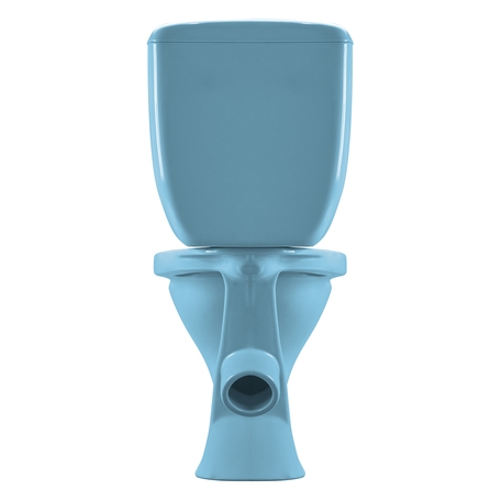 Унитаз-компакт Santeri Воротынский голубой (арматура и сиденье, косой выпуск) т cт000001454
