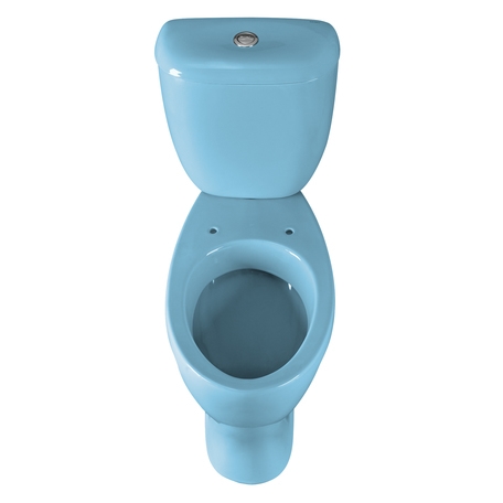 Унитаз-компакт Santeri Воротынский голубой (арматура и сиденье, косой выпуск) т cт000001454