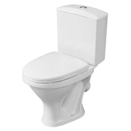 Унитаз-компакт Santeri Вест белый (арматура и сиденье, косой выпуск) т тт000000047