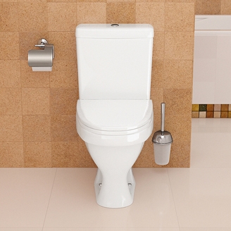 Унитаз-компакт Santeri Форвард белый (арматура и сиденье, косой выпуск) т тт000014176