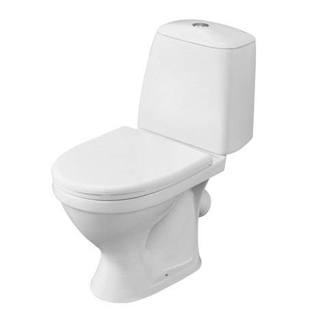 Унитаз-компакт Santeri Соната белый (арматура и сиденье, косой выпуск) т тт000014443