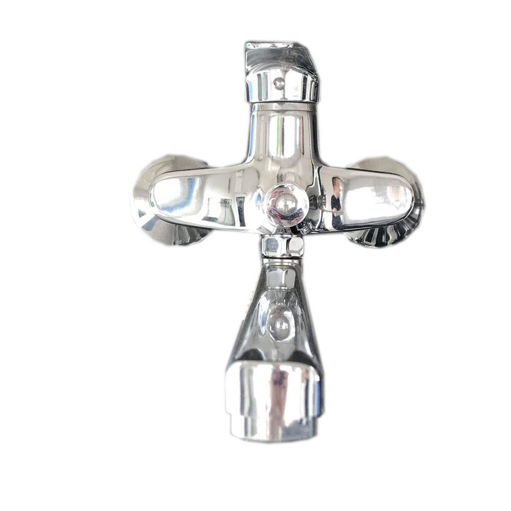 Смеситель универсальный Ligeya L2201 с плоским изливом и переключателем для душа т тт000014643