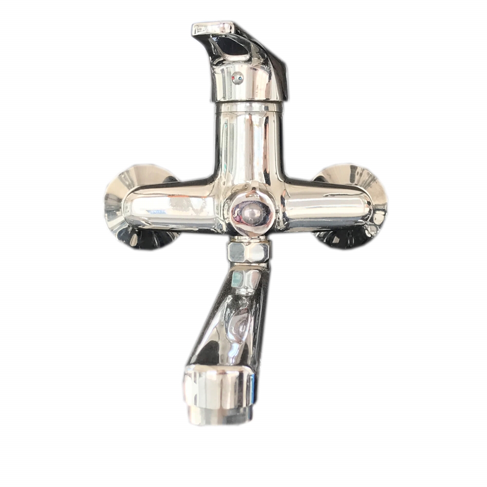 Смеситель универсальный L2227 с плоским изливом и переключателем для душа Ligeya т тт000014644