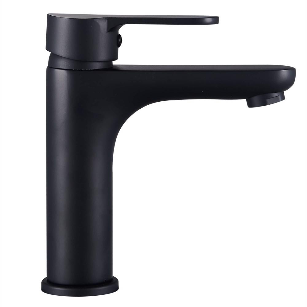 Смеситель для умывальника Ligeya L1012B одноручный черный т тт000020032