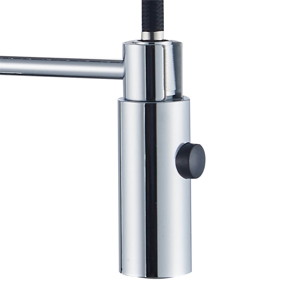 Смеситель для кухни Ligeya L7005 одноручный с гибким изливом т тт000020043