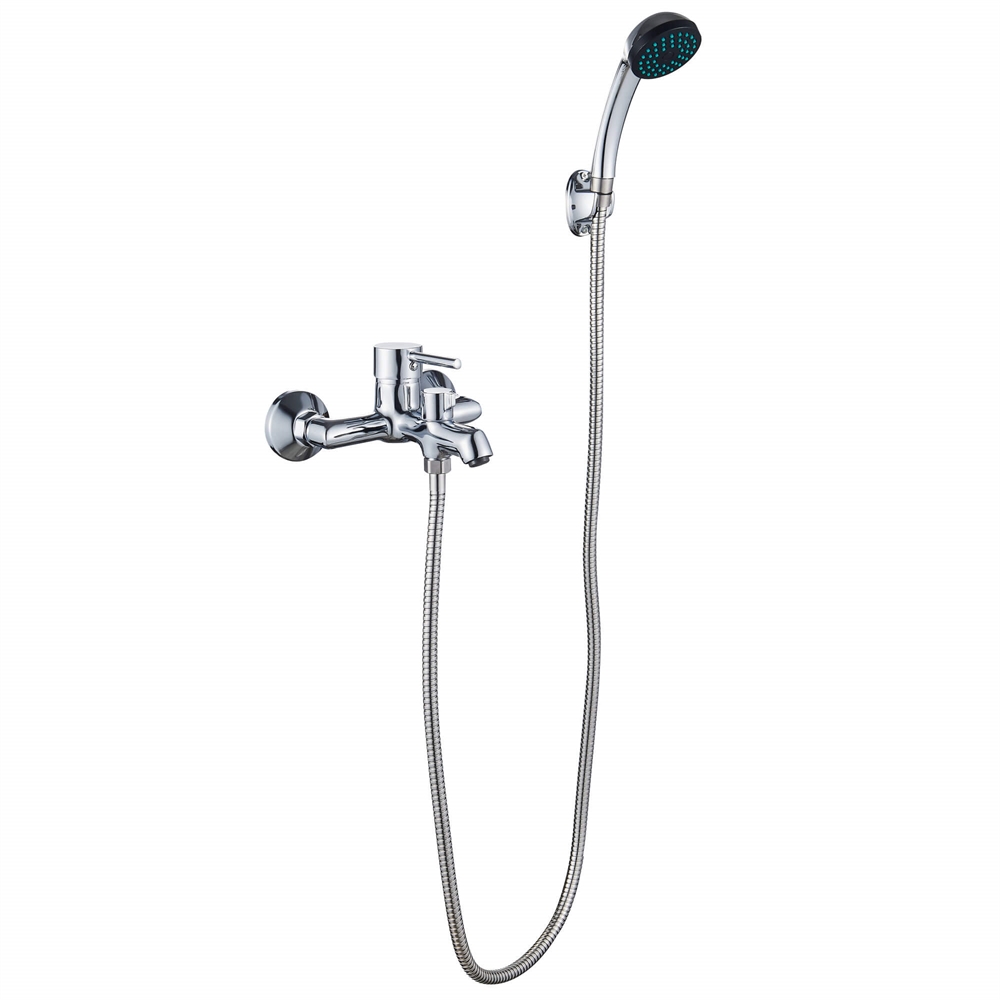 Смеситель для ванны Ligeya L3013 с душем одноручный с коротким изливом т тт000020046