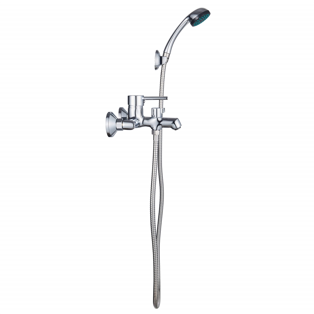 Смеситель для ванны Ligeya L3013 с душем одноручный с коротким изливом т тт000020046