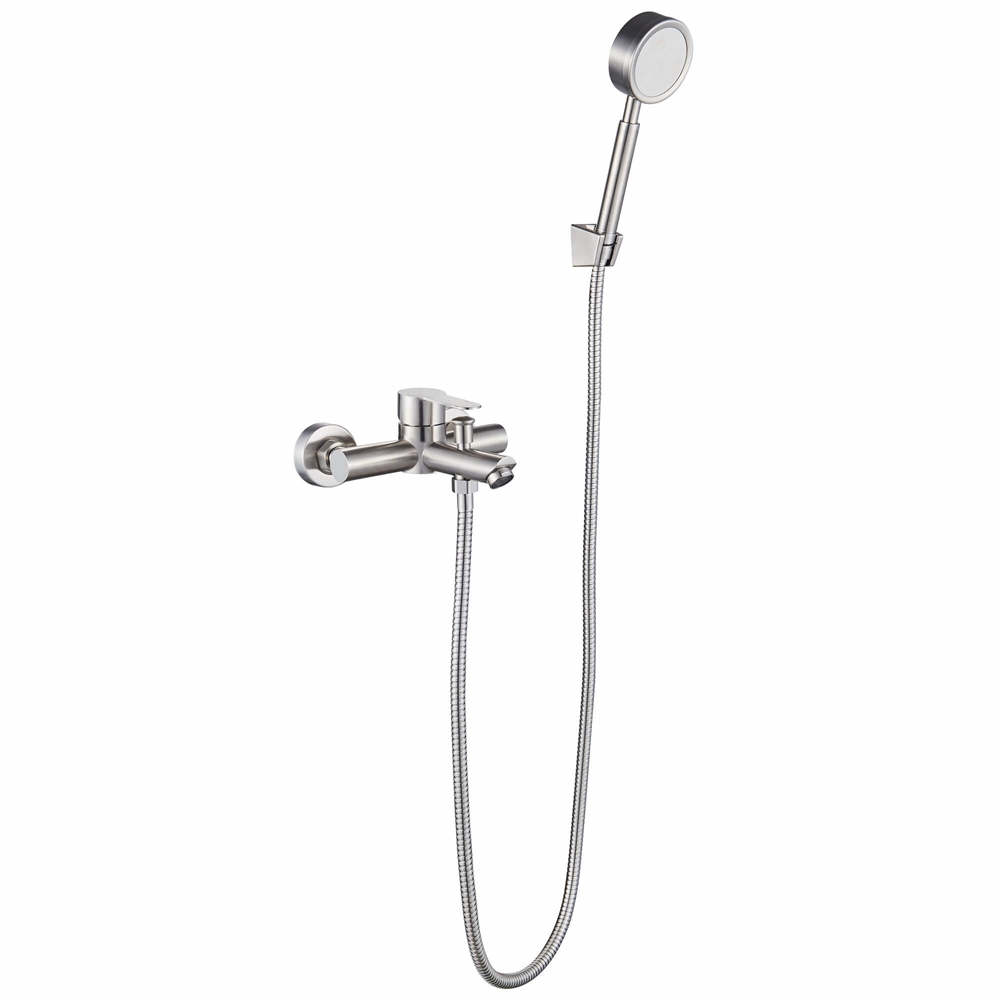 Смеситель для ванны Ligeya S3023 с душем одноручный с коротким изливом, нерж. т тт000020051