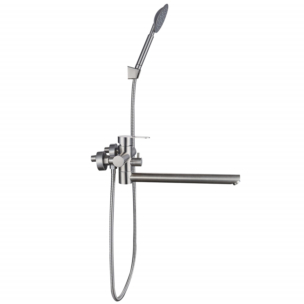 Смеситель для ванны Ligeya S3025 с душем одноручный, нерж. т тт000020053