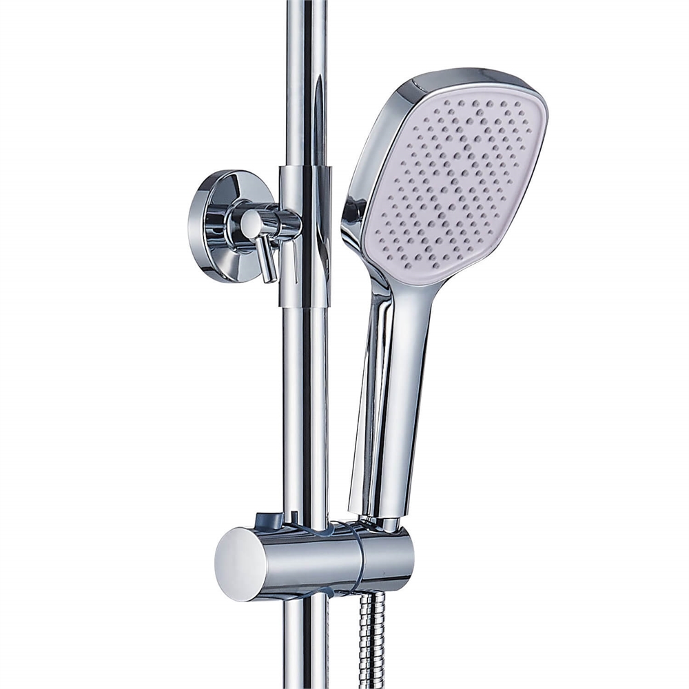 Душевая система Ligeya L1201 с одноручным смесителем, изливом, тропическим и ручным душем т тт000020058