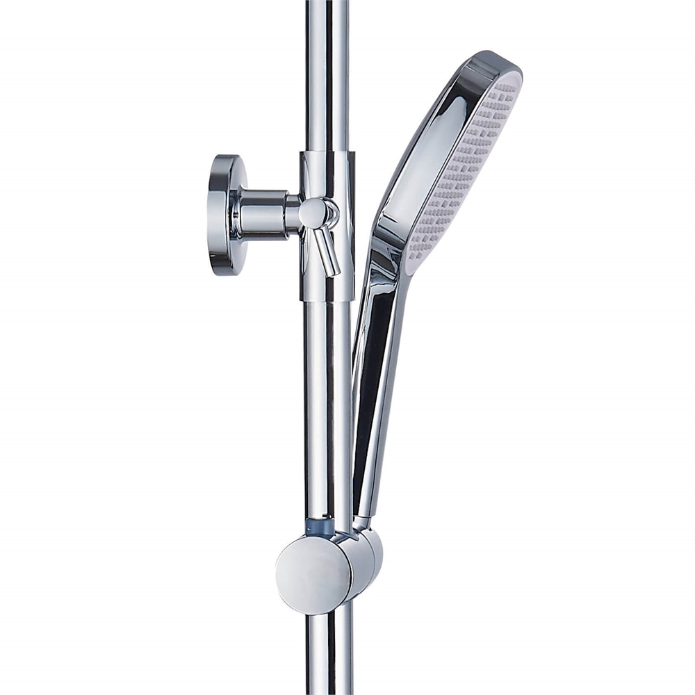 Душевая система Ligeya L1201 с одноручным смесителем, изливом, тропическим и ручным душем т тт000020058