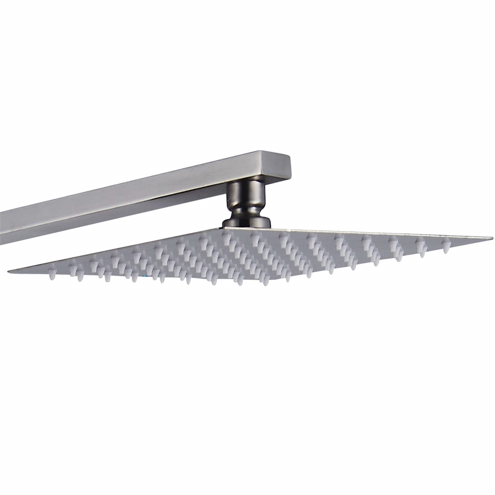 Душевая система Ligeya S1211 с одноручным смесителем, изливом, тропическим и ручным душем, нерж. т тт000020061