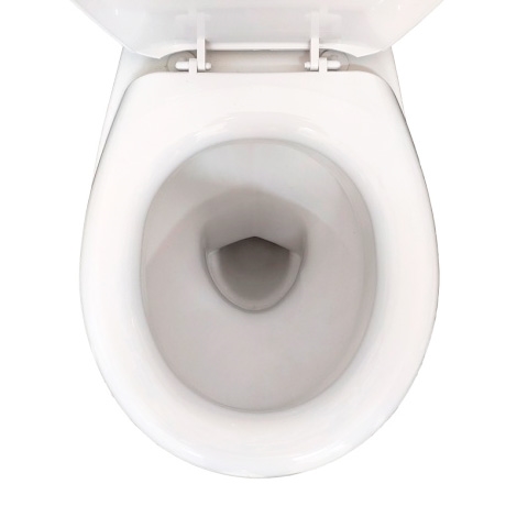 Унитаз-компакт ЛЗСФ Универсал NEW 45 белый (арматура и сиденье, косой выпуск) т тт000016000