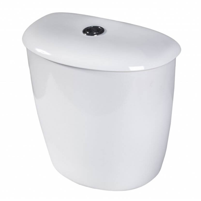 Унитаз-компакт Универсал Бия белый (арматура и сиденье, косой выпуск) т тт000017282