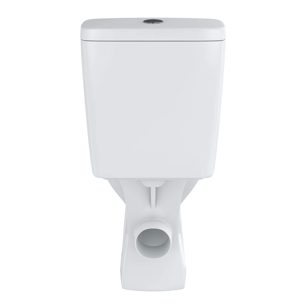 Унитаз-компакт Rosa Рим белый, микролифт (арматура и сиденье, горизонт. выпуск) т тт000017484