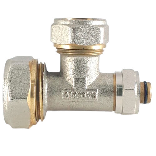 Тройник STI обжим 26х20х16 т 00000003008