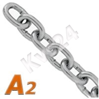 Цепь сварная короткозвенная А2 13X36 Kvs 108815
