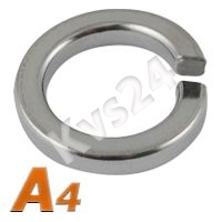 Шайба — гровер  А4 для резьбы M 4 Kvs 108630