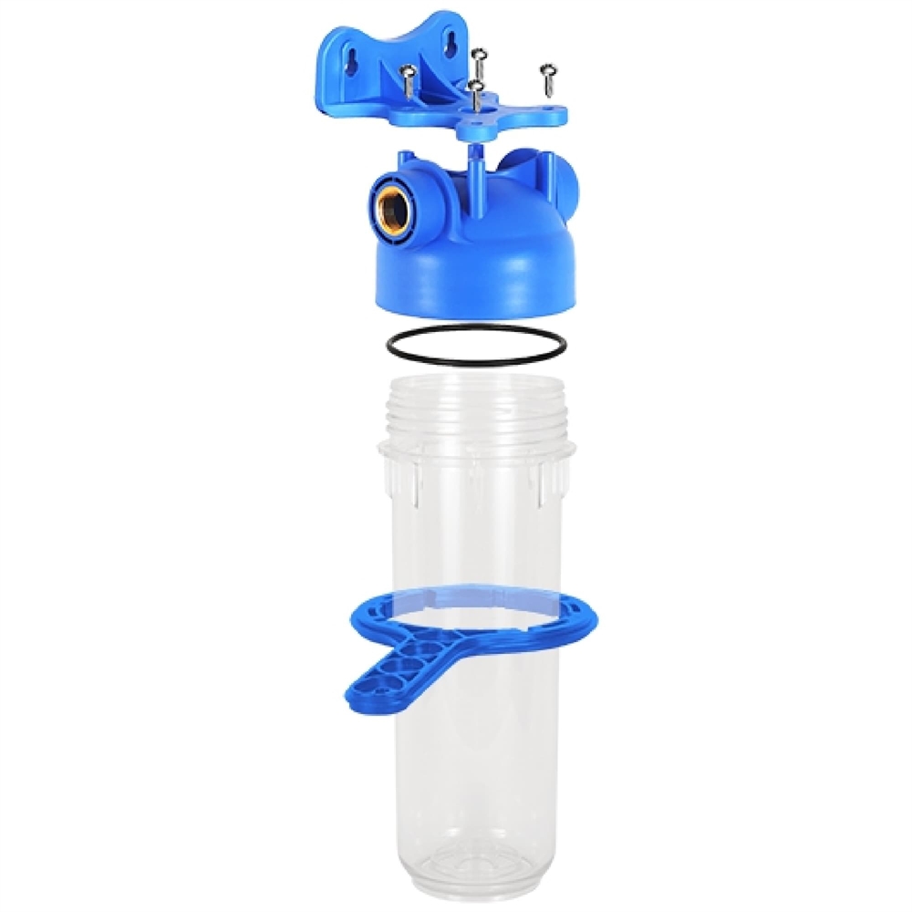 Фильтр прозрачный АКВАБРАЙТ АБФ-10-34 SL10", латунь 3/4" (кронштейн, ключ) т тт000015121