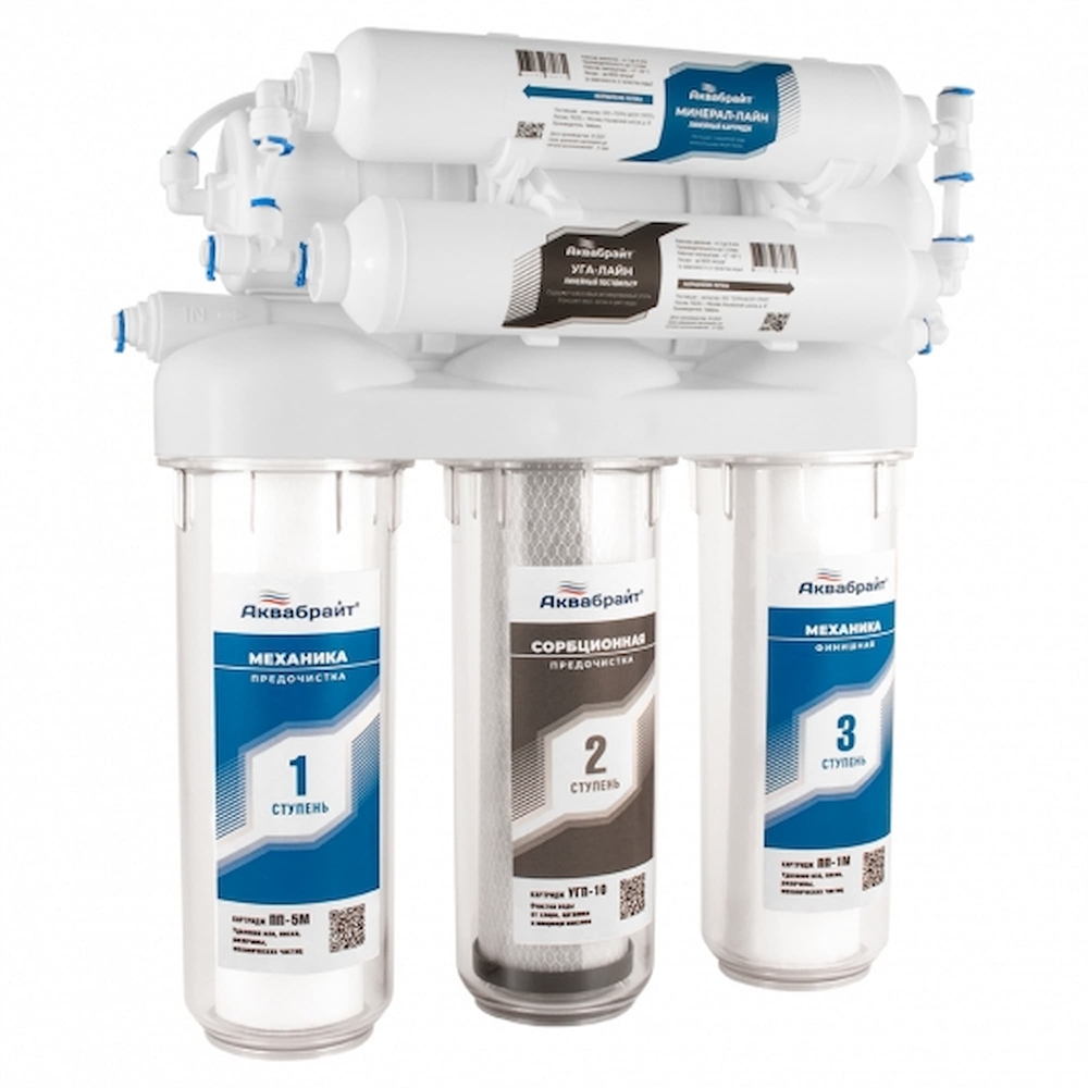 Система очистки воды АКВАБРАЙТ АБФ-ОСМО-6 т тт000016172
