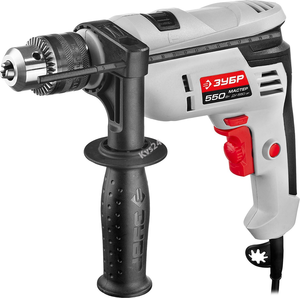 ЗУБР  550 Вт, 13 мм, ударная дрель (ДУ-550 ЭР) ДУ-550 ЭР