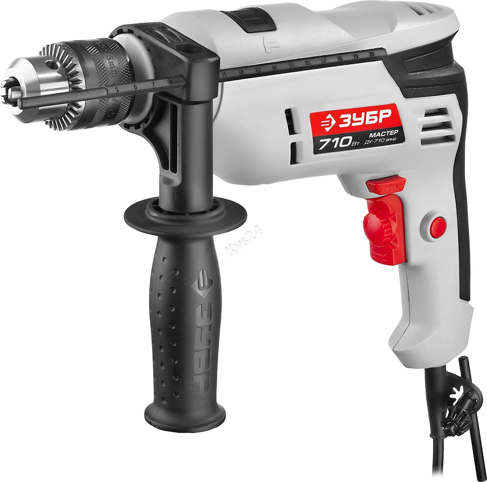 ЗУБР  710 Вт, 13 мм, ударная дрель (ДУ-710 ЭРМ2) ДУ-710 ЭРМ2