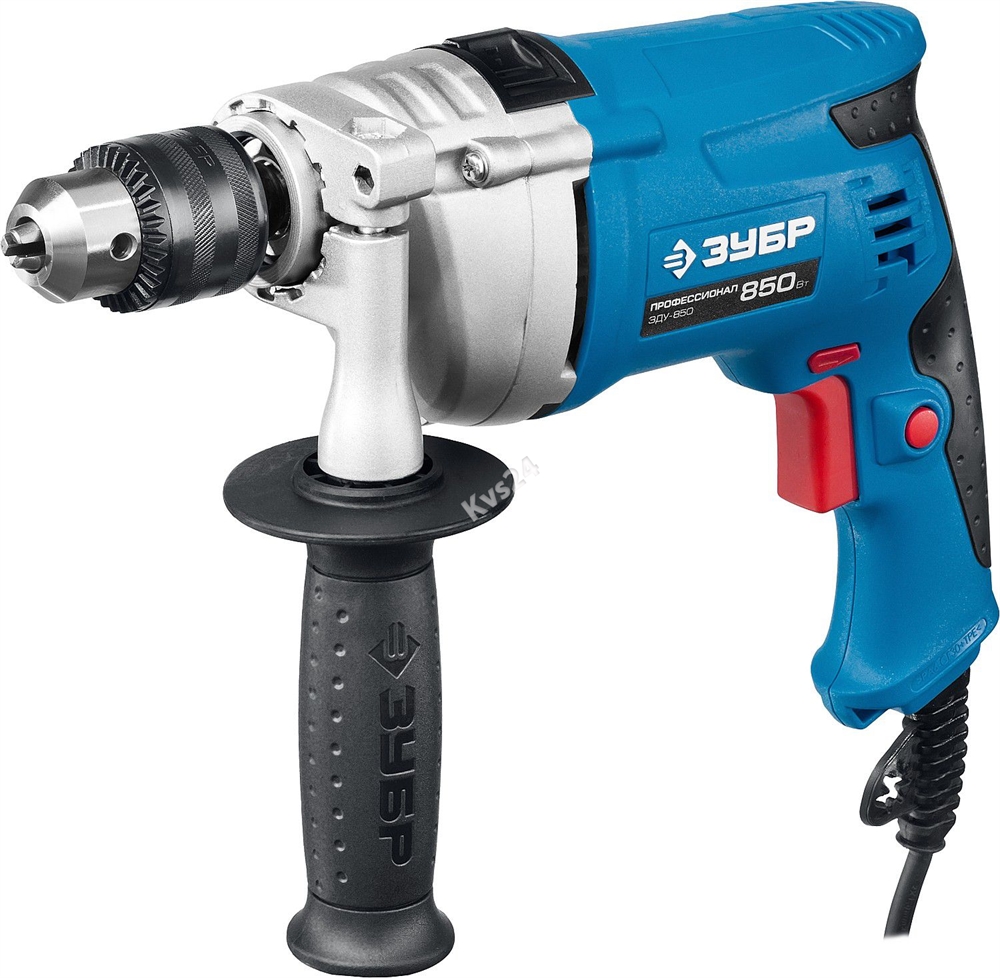 ЗУБР  850 Вт, 13 мм, ударная дрель, мет. корпус, кейс, Профессионал (ЗДУ-850 ЭРМКМ2) ЗДУ-850 ЭРМКМ2