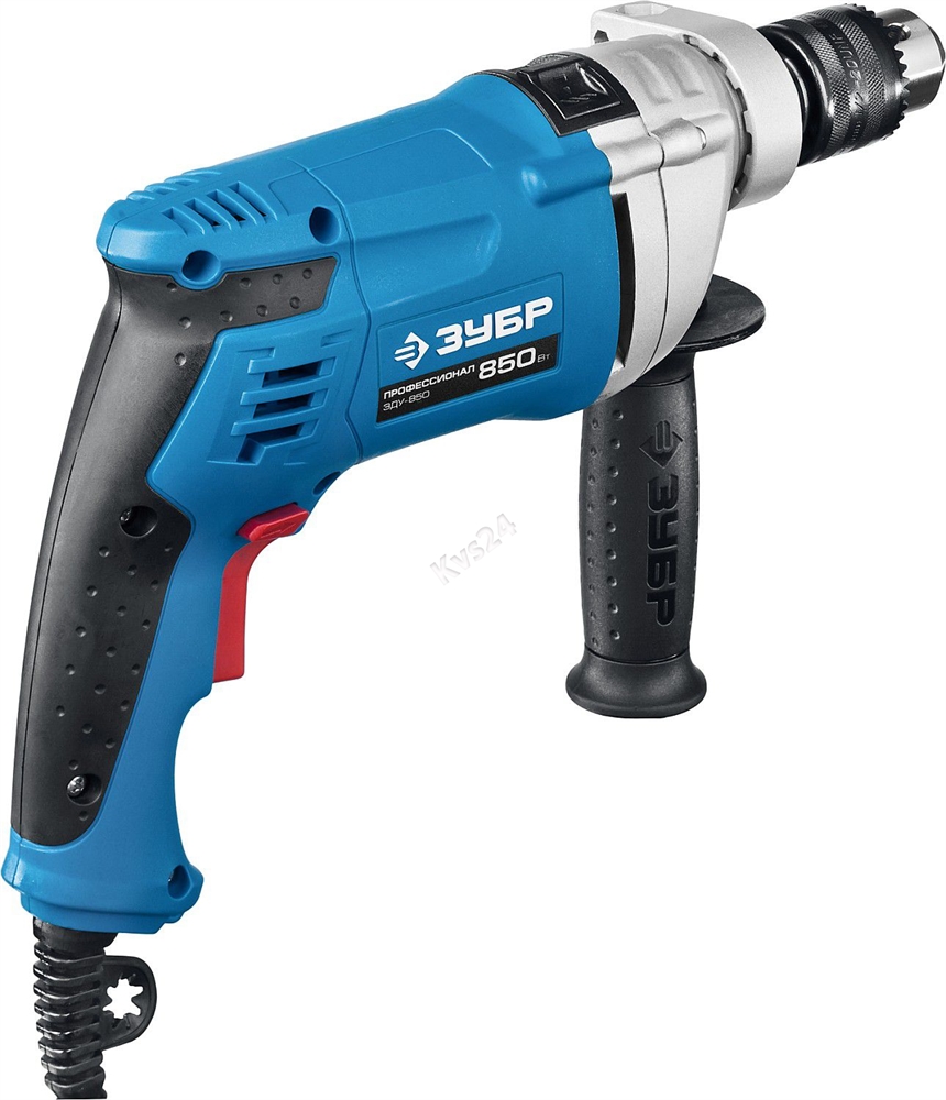 ЗУБР  850 Вт, 13 мм, ударная дрель, мет. корпус, кейс, Профессионал (ЗДУ-850 ЭРМКМ2) ЗДУ-850 ЭРМКМ2