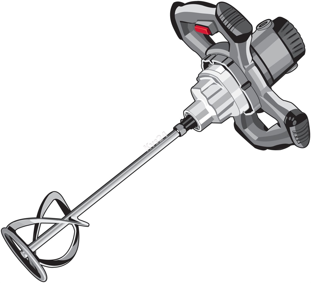 ЗУБР  1050 Вт, М14, строительный миксер, 2 скорости (МР-1050-1) МР-1050-1