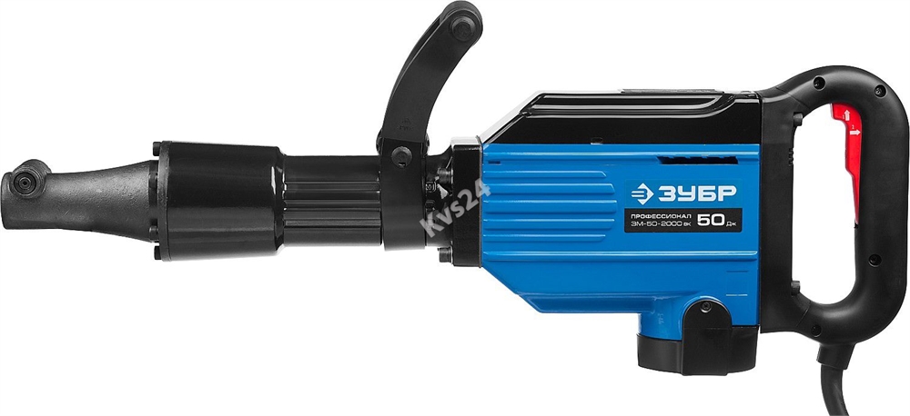 ЗУБР  Бетонолом, 50 Дж, 2000 Вт, АВТ, отбойный молоток HEX-28, Профессионал (ЗМ-50-2000 ВК) ЗМ-50-2000 ВК