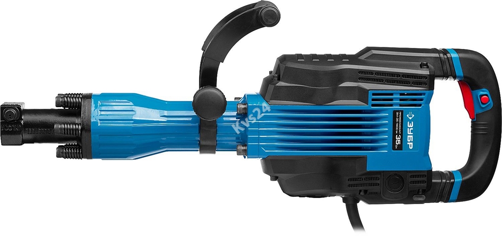 ЗУБР  Бетонолом, 35 Дж, 1600 Вт, АВТ, отбойный молоток HEX-30, Профессионал (ЗМ-35-1600 ВК) ЗМ-35-1600 ВК