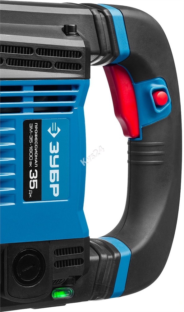 ЗУБР  Бетонолом, 35 Дж, 1600 Вт, АВТ, отбойный молоток HEX-30, Профессионал (ЗМ-35-1600 ВК) ЗМ-35-1600 ВК