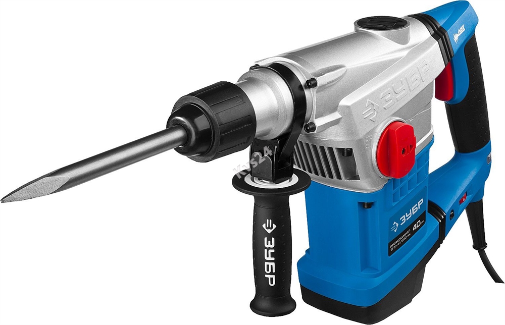 ЗУБР  40 мм, 1250 Вт, АВТ, перфоратор SDS-Max, Профессионал (ЗПМ-40-1250 ЭВК) ЗПМ-40-1250 ЭВК