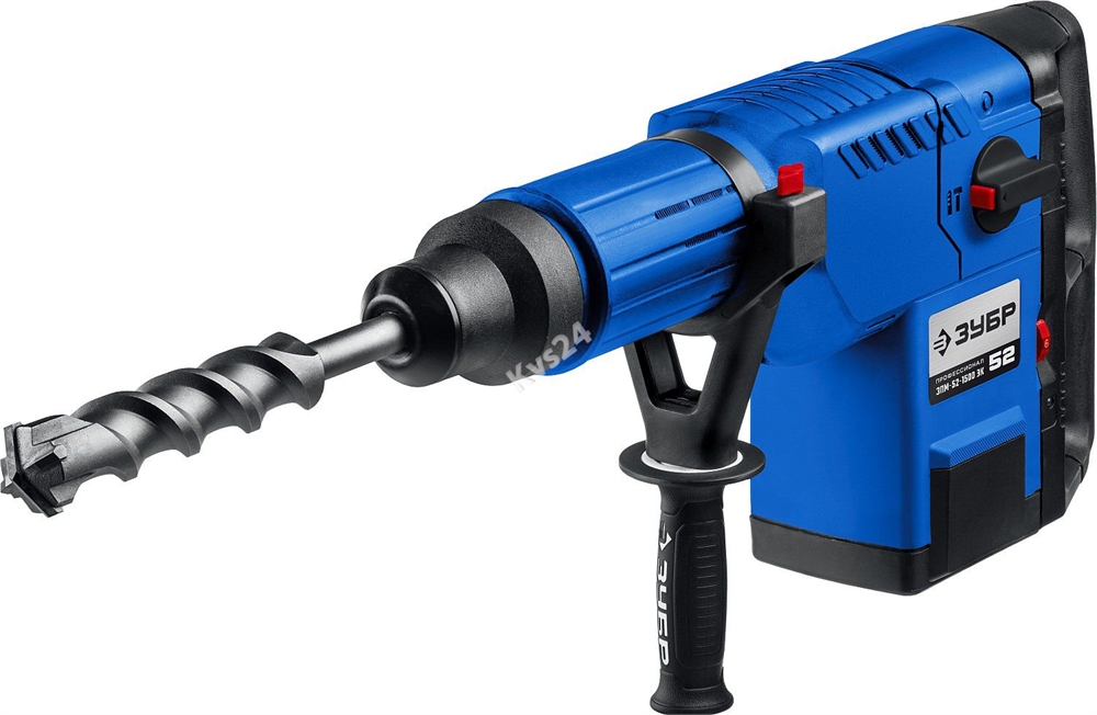 ЗУБР  52 мм, 1500 Вт, перфоратор SDS-Max, Профессионал (ЗПМ-52-1500 ЭК) ЗПМ-52-1500 ЭК