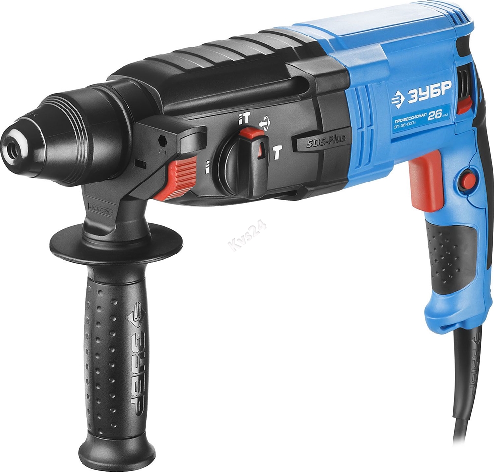 ЗУБР  26 мм, 800 Вт, перфоратор SDS Plus, Профессионал (ЗП-26-800 К) ЗП-26-800 К