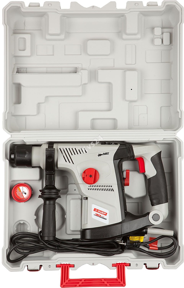 ЗУБР  30 мм, 900 Вт, перфоратор SDS Plus (ЗПВ-30-900 ВК) ЗПВ-30-900 ВК