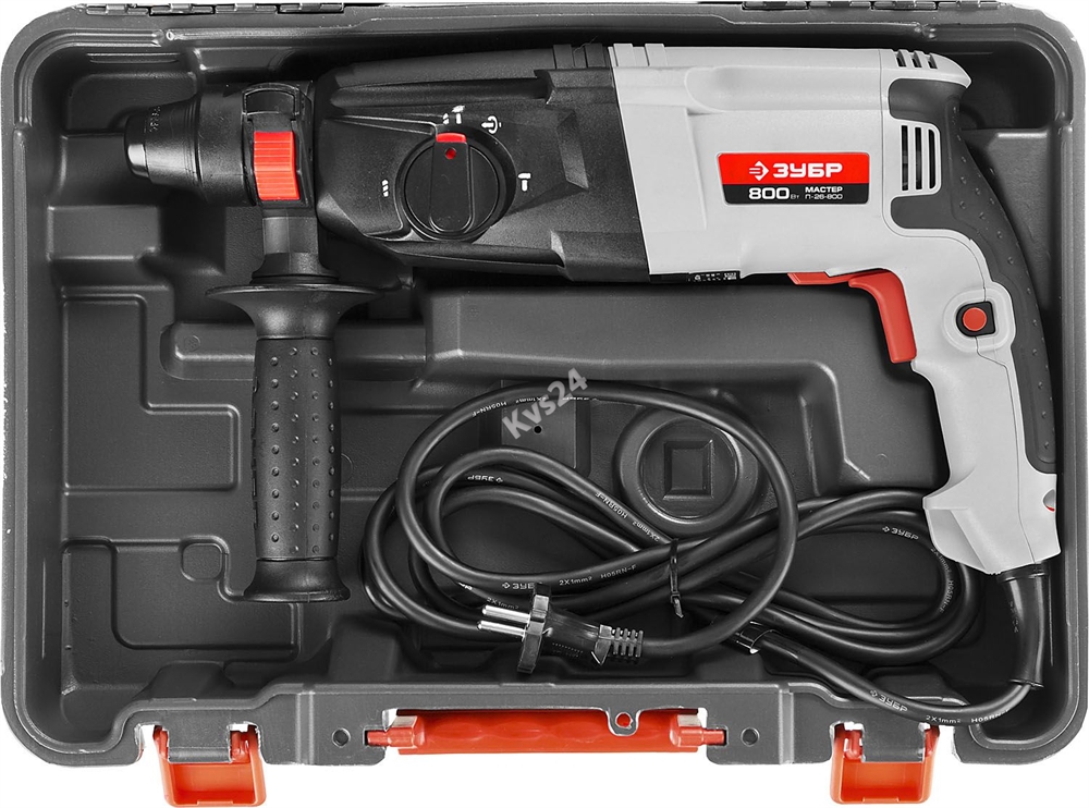 ЗУБР  26 мм, 800 Вт, перфоратор SDS Plus (П-26-800) П-26-800