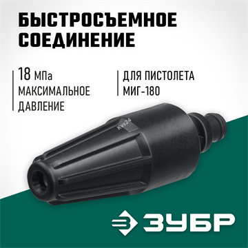 ЗУБР  для пистолета МИГ-180, насадка грязевая фреза (70404-180) 70404-180