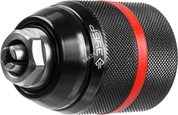 ЗУБР  13 мм, 1/2″, ударный быстрозажимной патрон с фиксатором для дрели, Профессионал (29072-13-1/2) 29072-13-1/2_z02