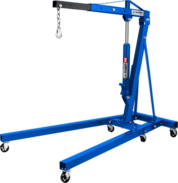 ЗУБР  КГС-2, 2 т, 25 - 2200 мм, складной гидравлический кран, Профессионал (43011-2) 43011-2