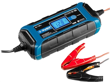 ЗУБР  ЗУ-120, 6/12 В, 4 А, интеллектуальное зарядное устройство для аккумуляторов, Профессионал (59300) 59300