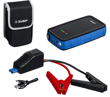 ЗУБР  АПУ-800, 12 В, макс. 800 А, аккумуляторное пусковое устройство, Профессионал (59319) 59319