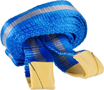 ЗУБР  2 петли, 7 т, ширина ленты 60 мм, длина 5 м, буксировочный трос (61216-7) 61216-7