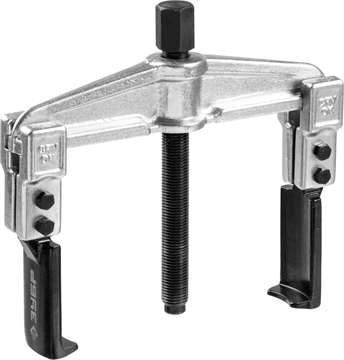 ЗУБР  внешний d 25 - 125 мм внутренний d 55 - 170 мм, раздвижной двухзахватный съемник с тонкими захватами, Профессионал (43313-170-100) 43313-170-100